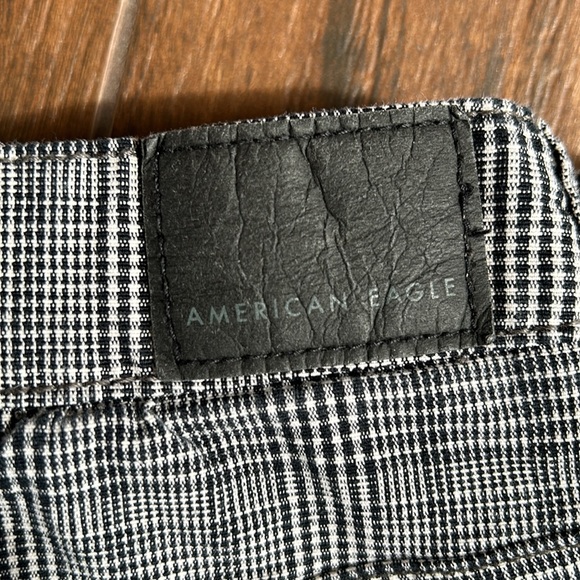 American Eagle plaid stretch Mom Jean size 6 - Picture 6 of 11